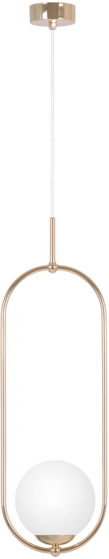 Kaja Ritus lámpara colgante 1x10 W blanco-oro K-5391