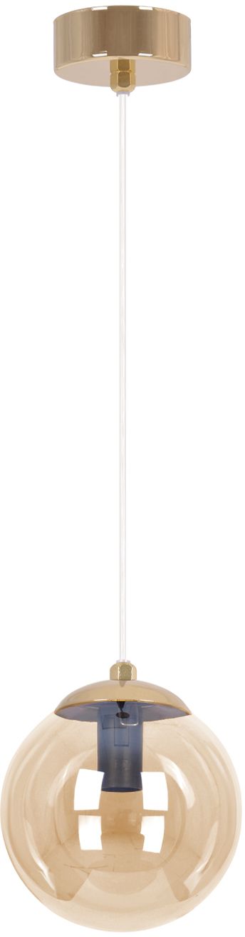 Kaja Grand lámpara colgante 1x10 W oro-ámbar K-5410