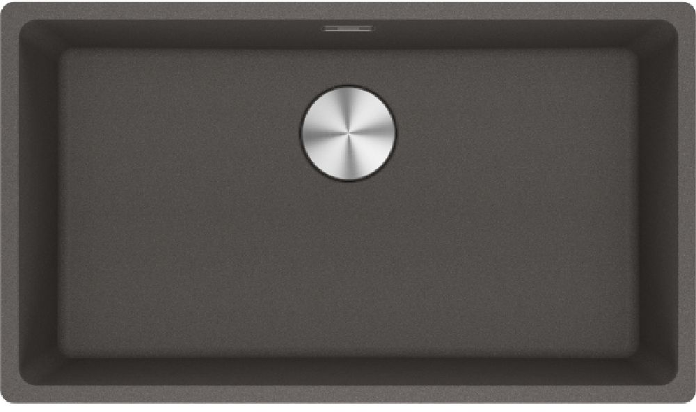 Franke Maris fregadero de granito 75.3x43.3 cm gris/grafito/ónix 125.0714.197