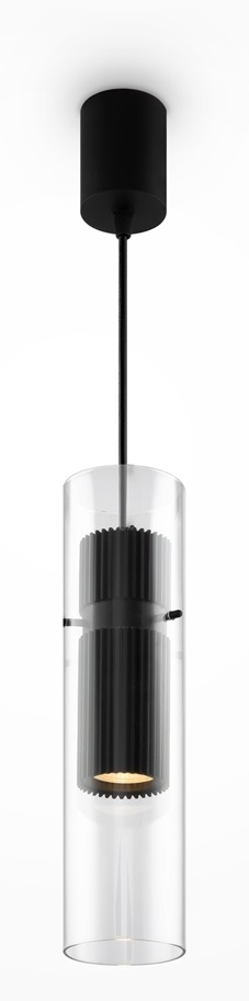 Maytoni Dynamics lámpara colgante 1x50 W negro MOD326PL-01B