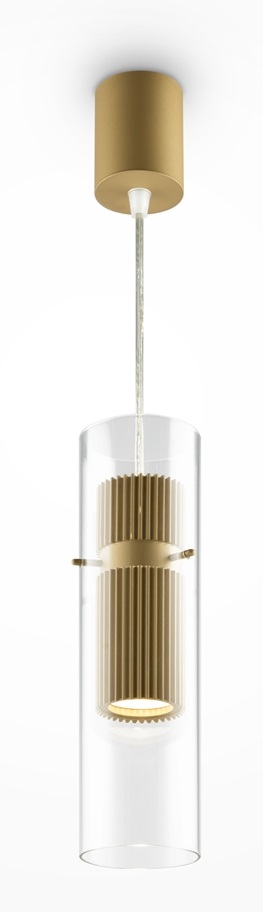 Maytoni Dynamics lámpara colgante 1x50 W oro MOD326PL-01MG