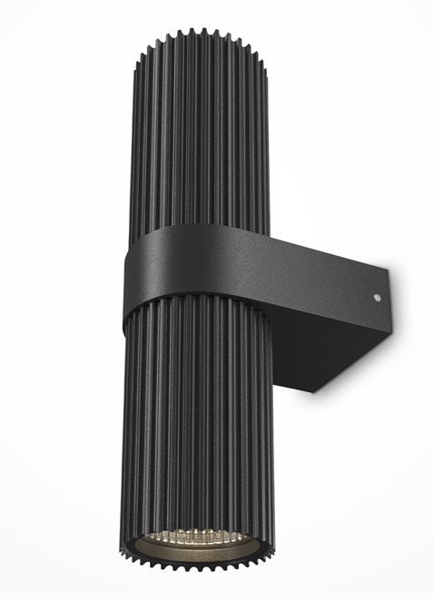 Maytoni Dynamics lámpara de pared 2x25 W negro MOD326WL-02B