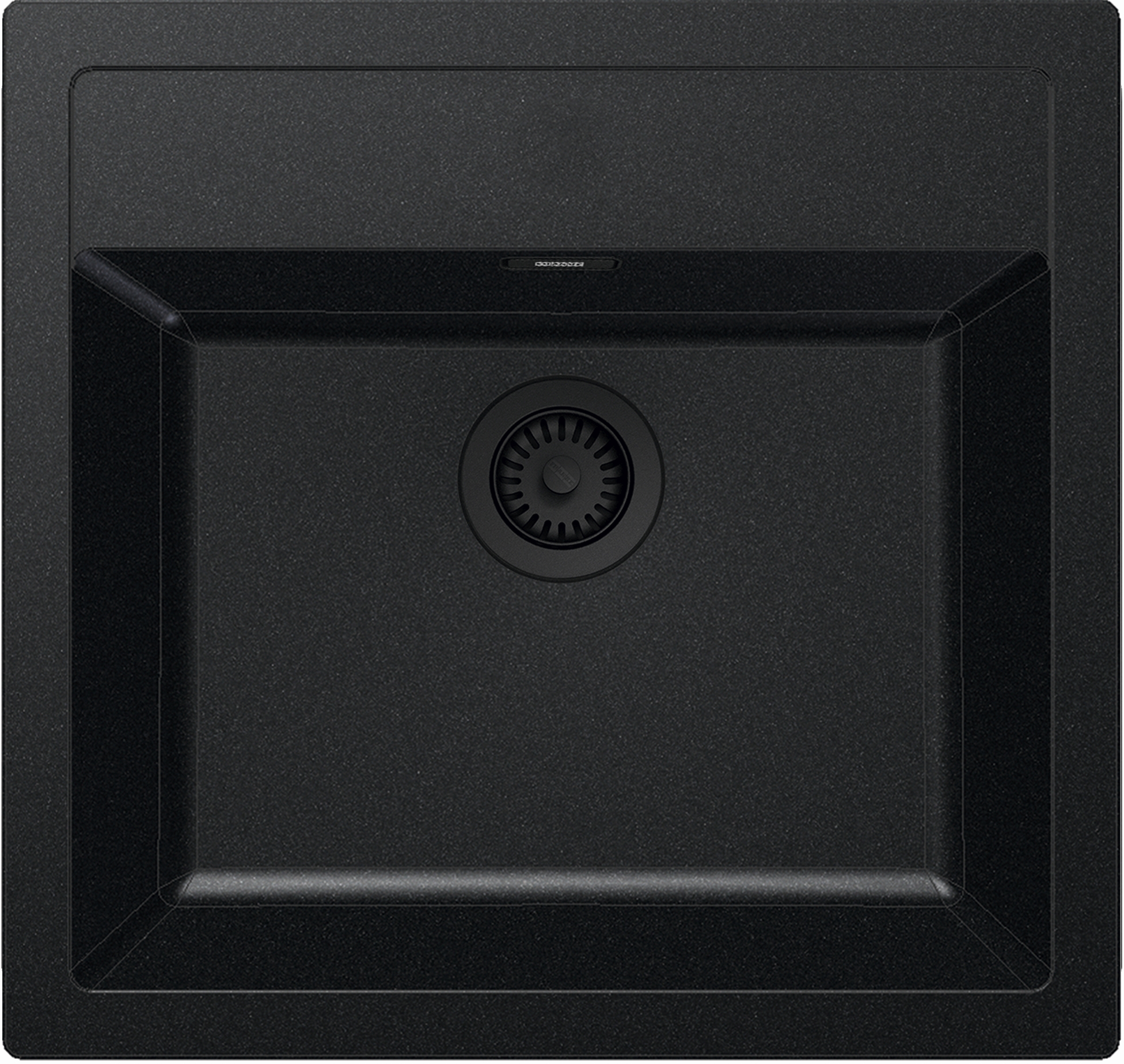 Franke Sirius SID fregadero tectonite 56x53 cm negro 143.0702.425