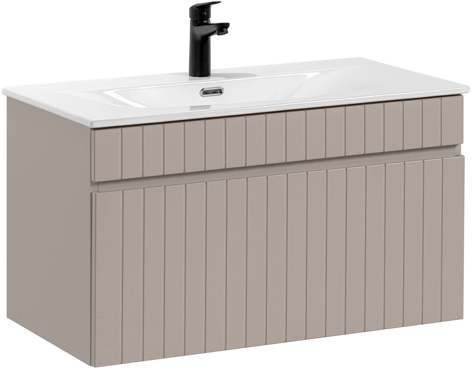 Conjunto armario Comad Iconic Cashmere ICONIC CASHMERE 82-80-D-1S, lavabo Comad Sky SKY80/DP-8099