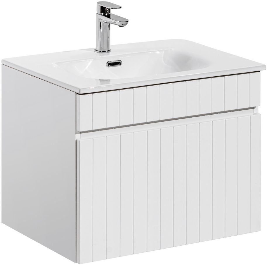 Conjunto armario Comad Iconic White ICONIC WHITE 82-80-D-1S, lavabo Comad Sky SKY80/DP-8099