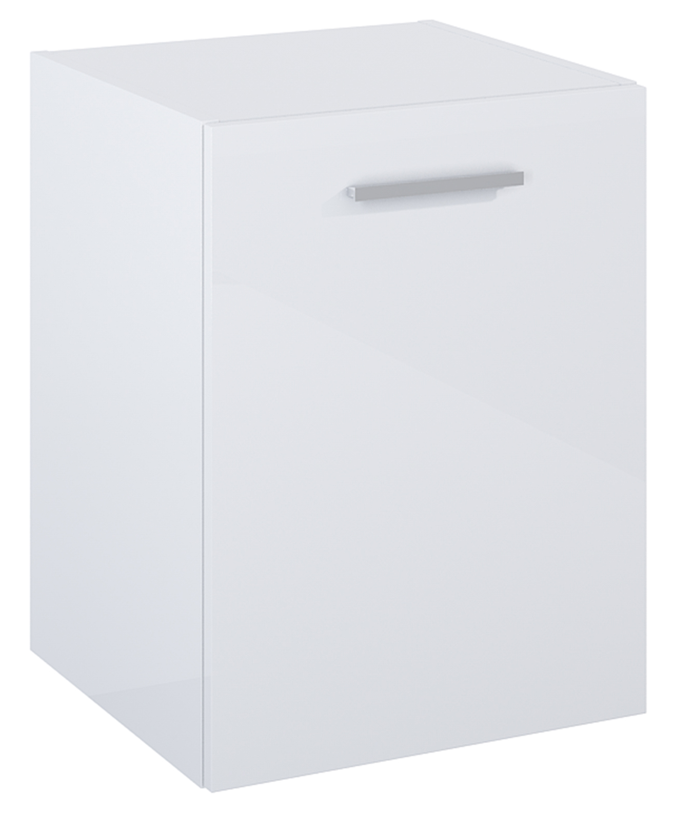 Roca Kwadro armario 39.8x38.4x53 cm suspendido, lateral blanco A857974806