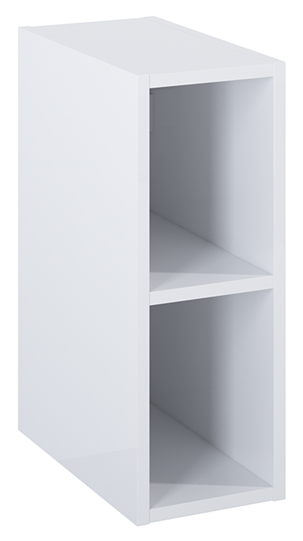 Roca Kwadro armario 20x38.6x53 cm suspendido, lateral blanco A857975806