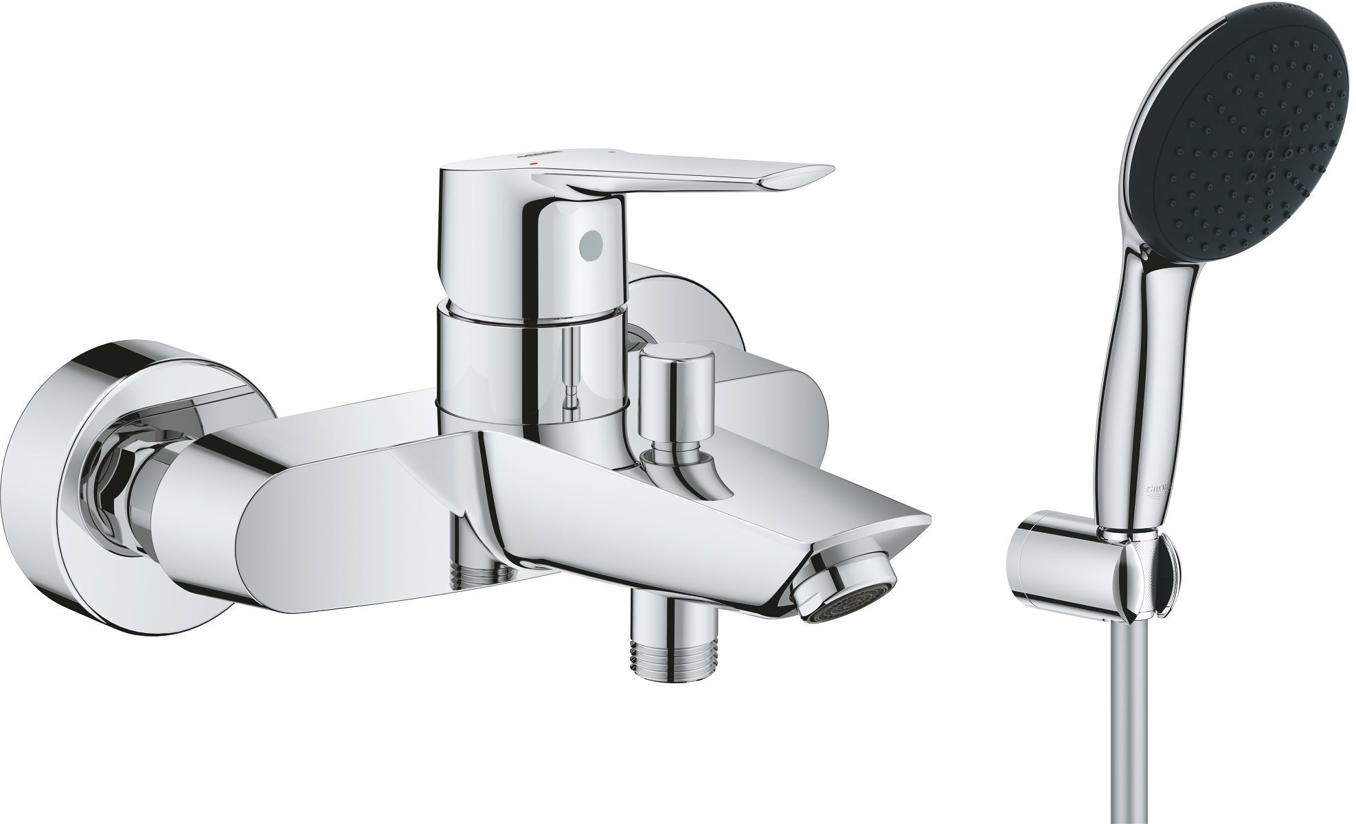 Conjunto grifo de bañera y ducha Grohe Start 24206002, conjunto de ducha Grohe Start 27950001