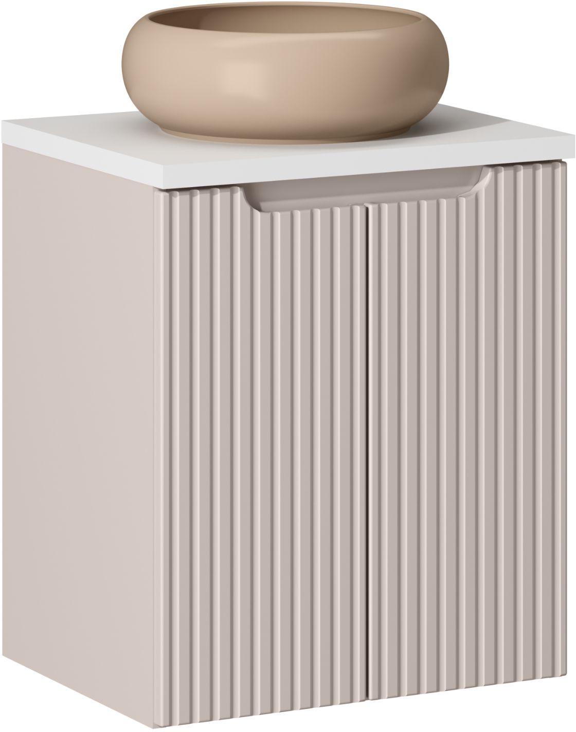 Conjunto armario Comad Nova Cashmere NOVA CASHMERE 82-50-2D, lavabo Comad Wiki UN-WIKI-MC, NOVA WHITE 89-50