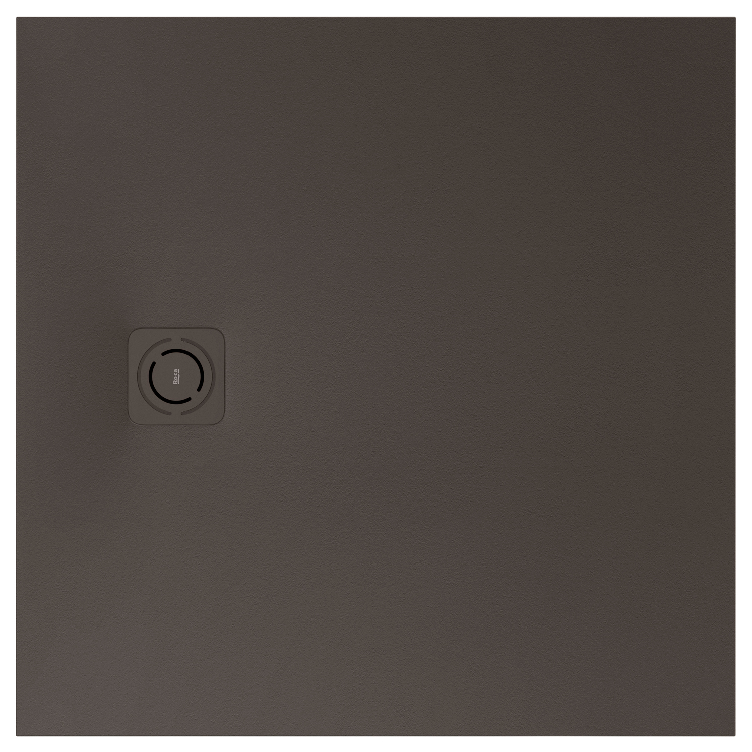 Roca Magma plato de ducha cuadrado 90x90 cm café APE0138438403660