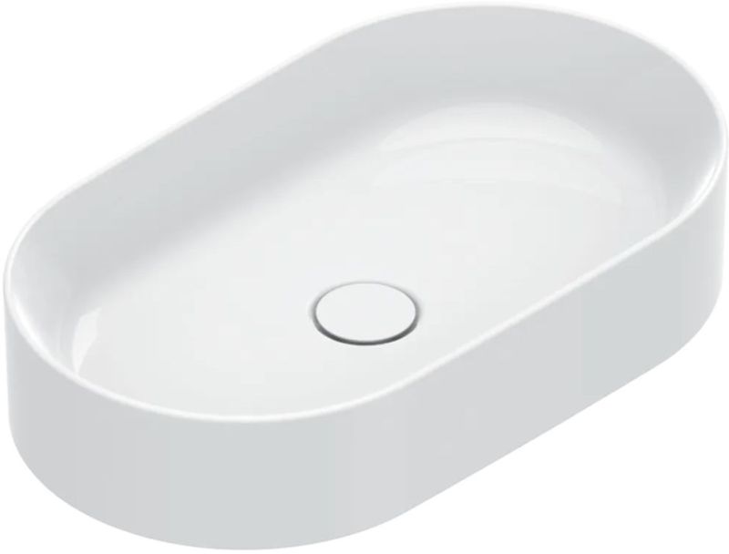 Catalano Zero lavabo 50x35 cm oval sobre encimera blanco 0122500001