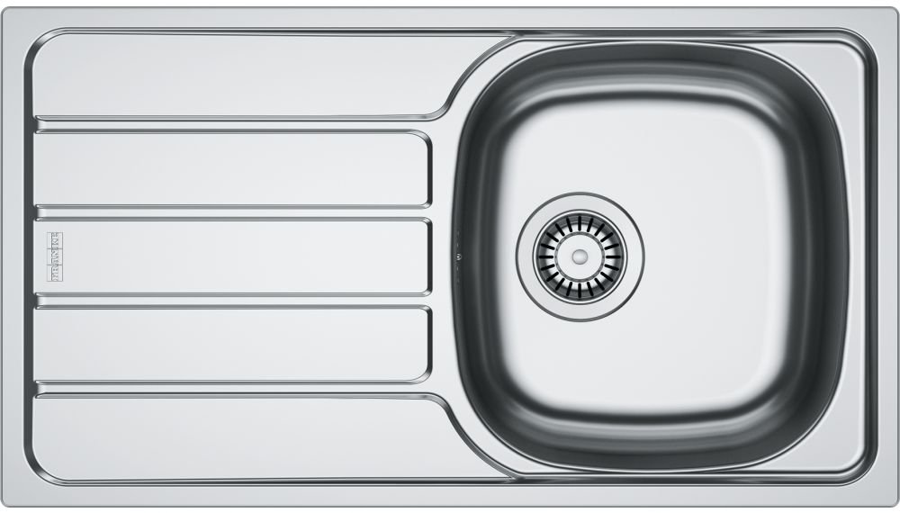 Franke Spark fregadero de acero 78x43.5 cm acero 101.0712.226
