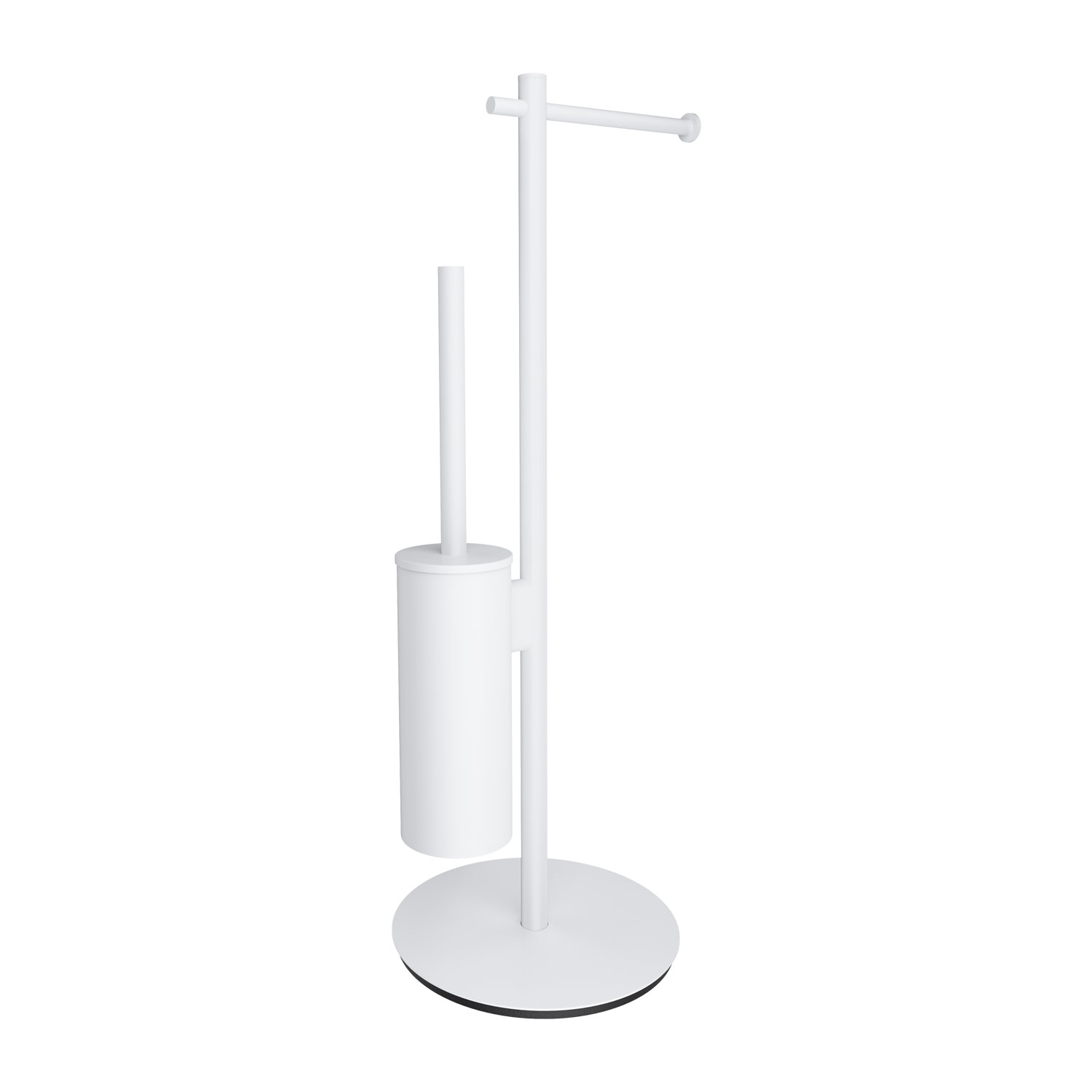 Omnires Modern Project soporte con escobilla para wc blanco MP60810WM