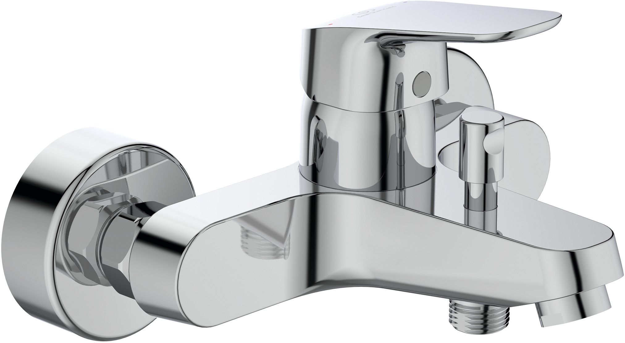 Ideal Standard Ceraflex grifo de bañera y ducha a pared cromo B1721AA