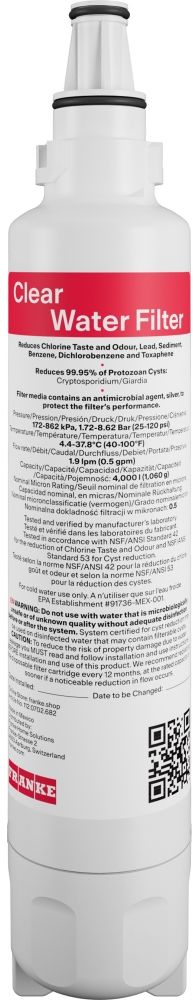 Franke Clear Water filtro para fregadero 112.0702.682
