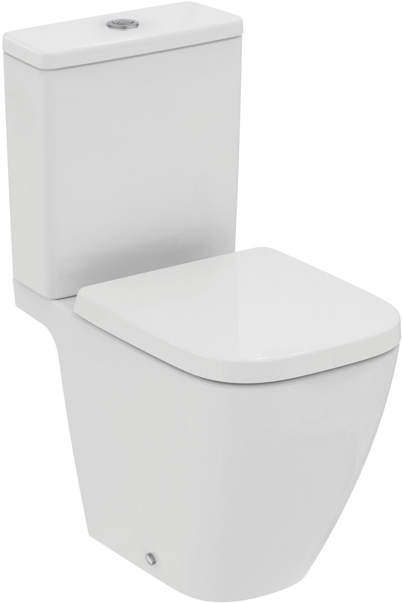 Ideal Standard I.Life S taza de inodoro de pie sin reborde blanco brillante T459601