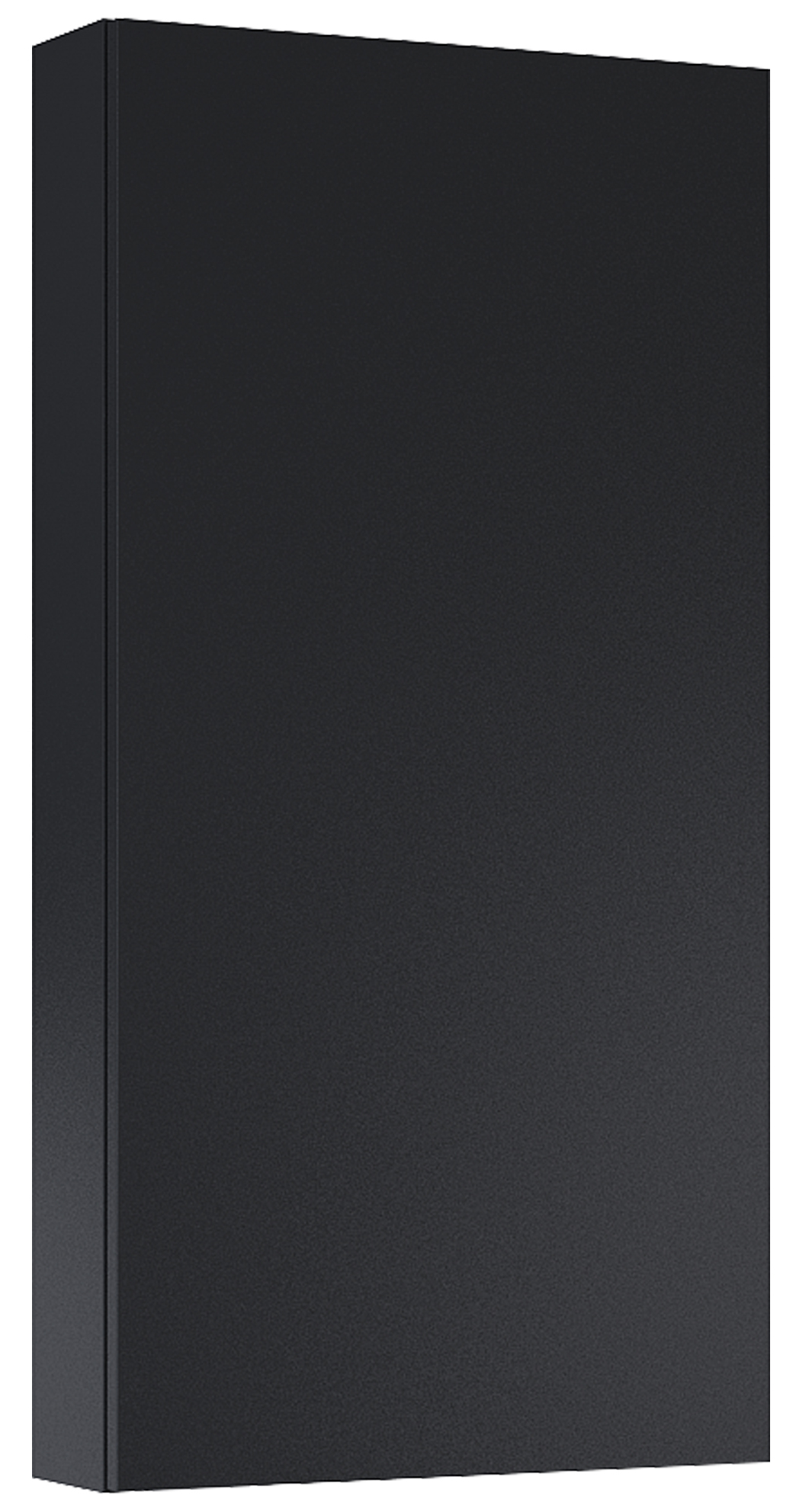 Roca Extra armario 40x12.6x80 cm suspendido, lateral negro A857957532