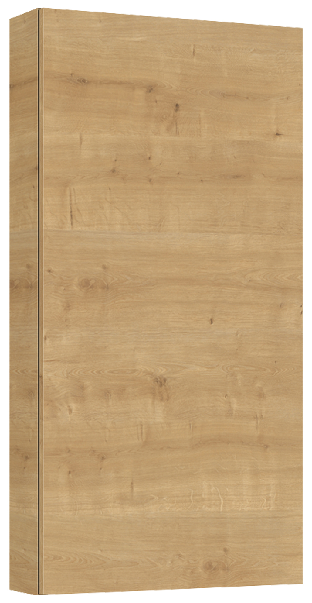 Roca Extra armario 40x12.6x80 cm suspendido, lateral roble A857957464