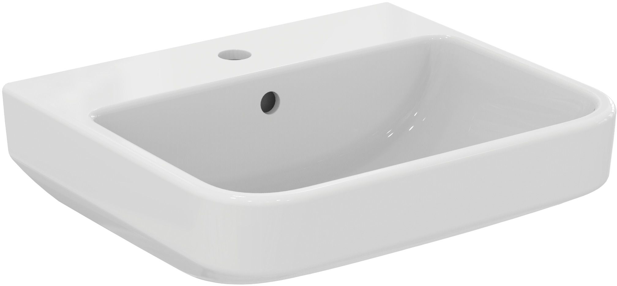 Ideal Standard I Life B lavabo 50x44 cm semicircular clásico blanco T460901