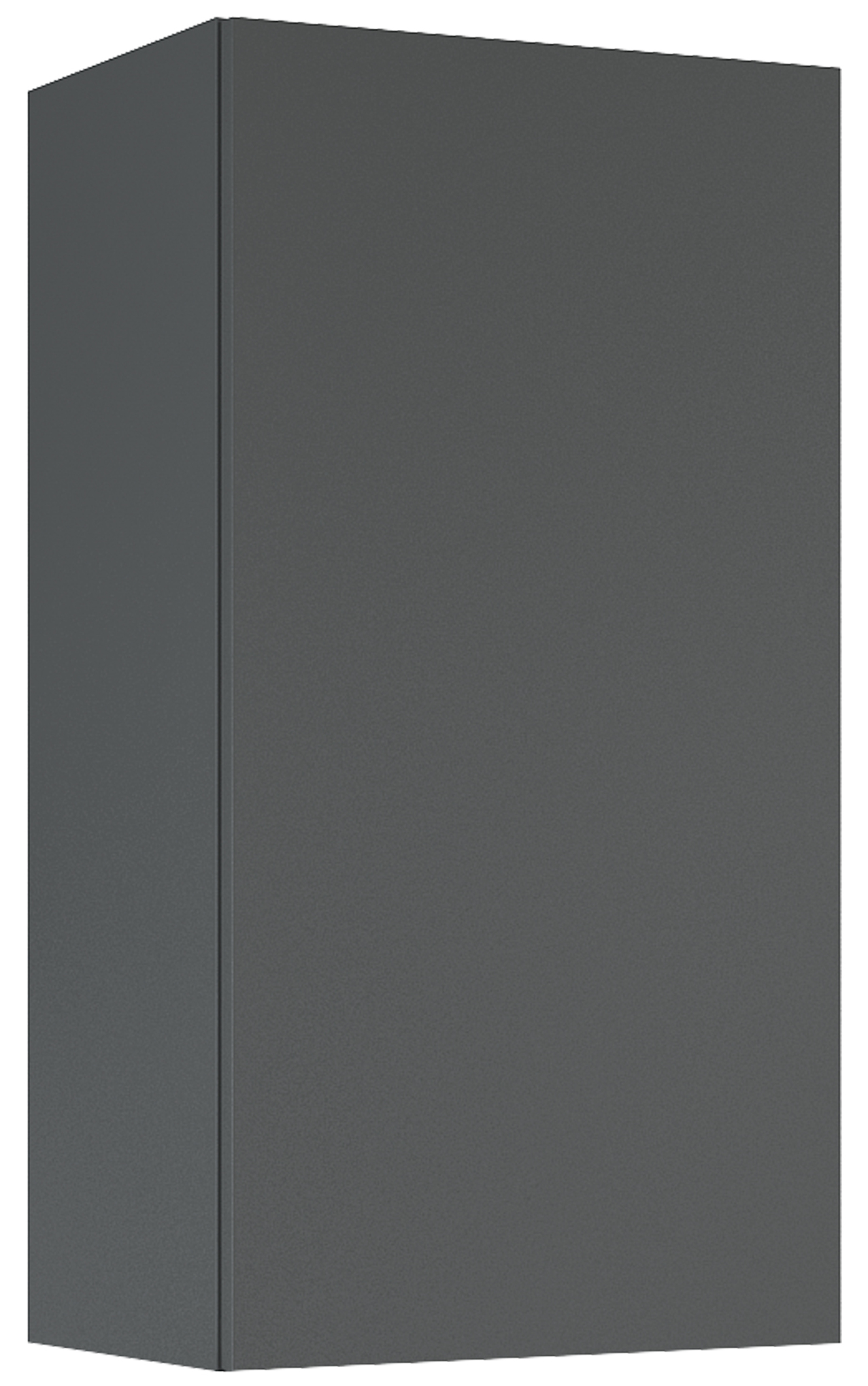 Roca Extra armario 40x21.6x80 cm suspendido, lateral antracita A857958531