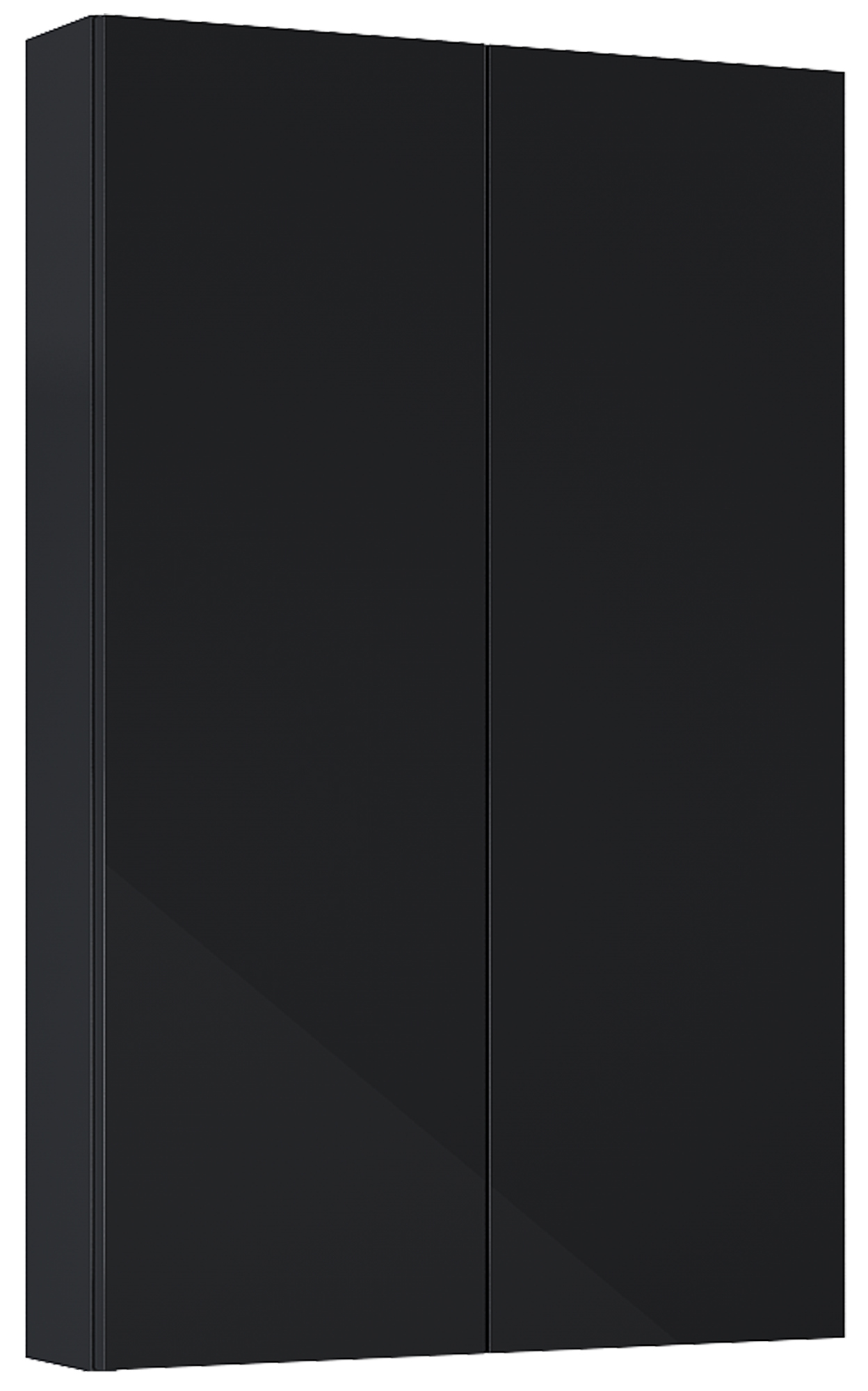 Roca Extra armario 50x12.6x80 cm negro A857960351