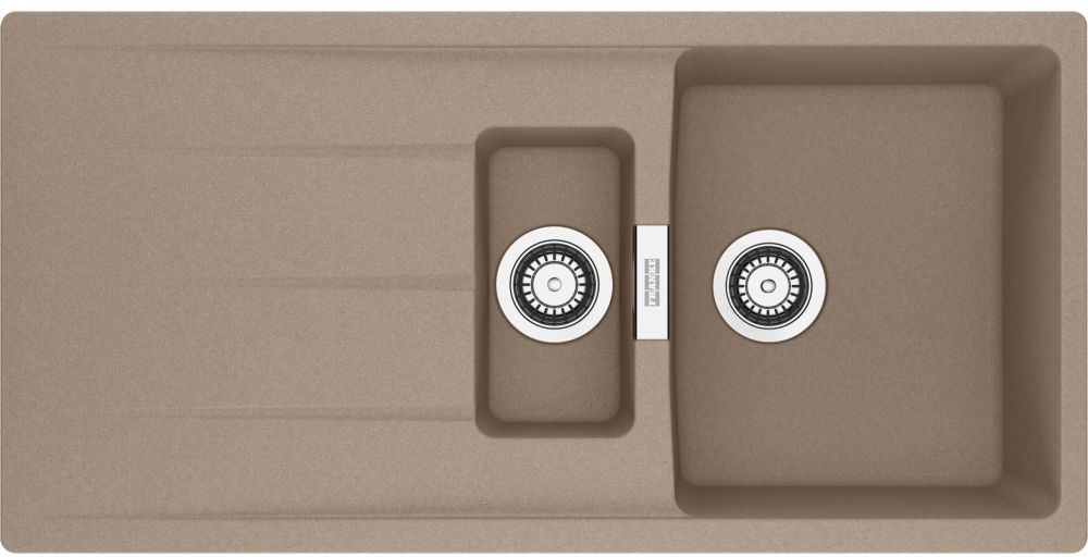 Franke Centro fregadero de granito 100x50 cm marrón 114.0710.226