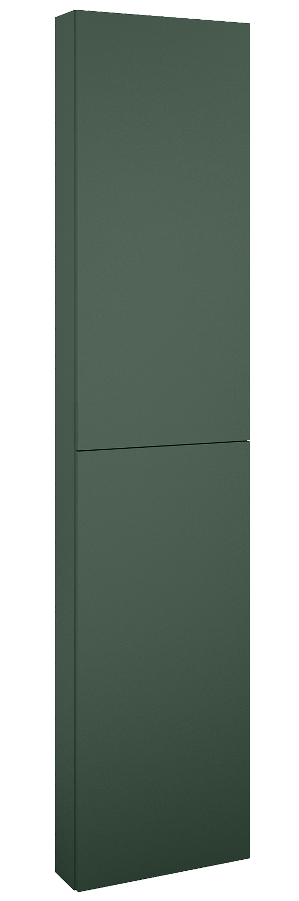 Roca Extra armario 40x12.6x180 cm suspendido, lateral verde A857911534