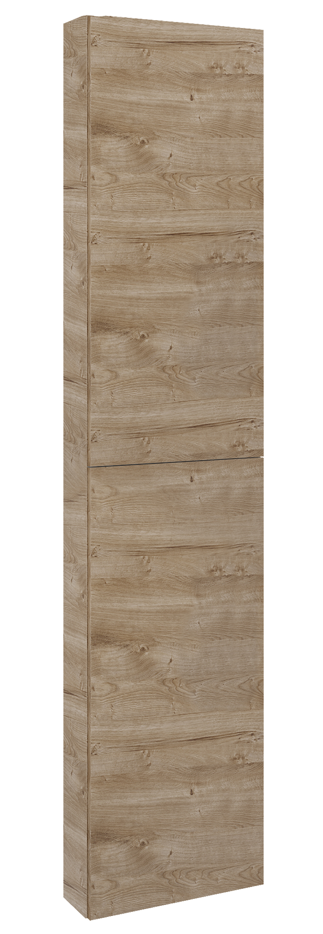 Roca Extra armario 40x12.6x180 cm suspendido, lateral roble A857911808