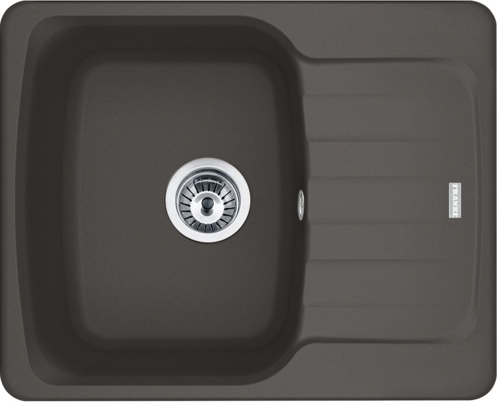 Franke Centro fregadero de granito 62x50 cm gris/grafito/ónix 114.0716.190