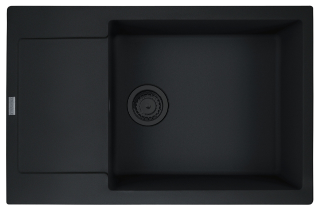 Franke Maris fregadero de granito 78x50 cm negro 114.0693.520