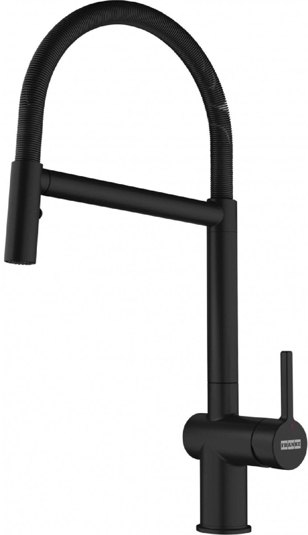 Franke Active Semi Pro Spray grifo de cocina de pie negro 115.0653.409