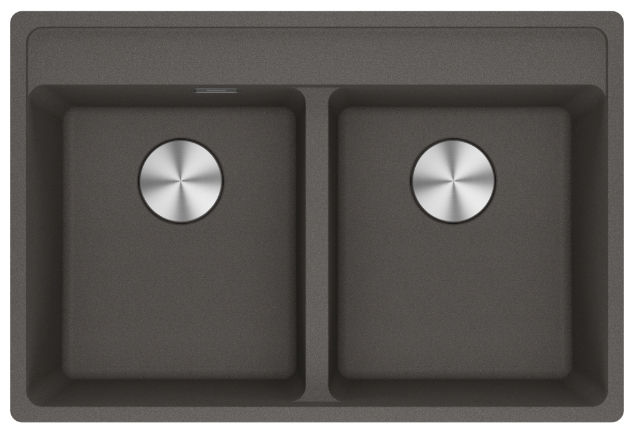Franke Maris fregadero de granito 76x51 cm gris/grafito/ónix 114.0714.186