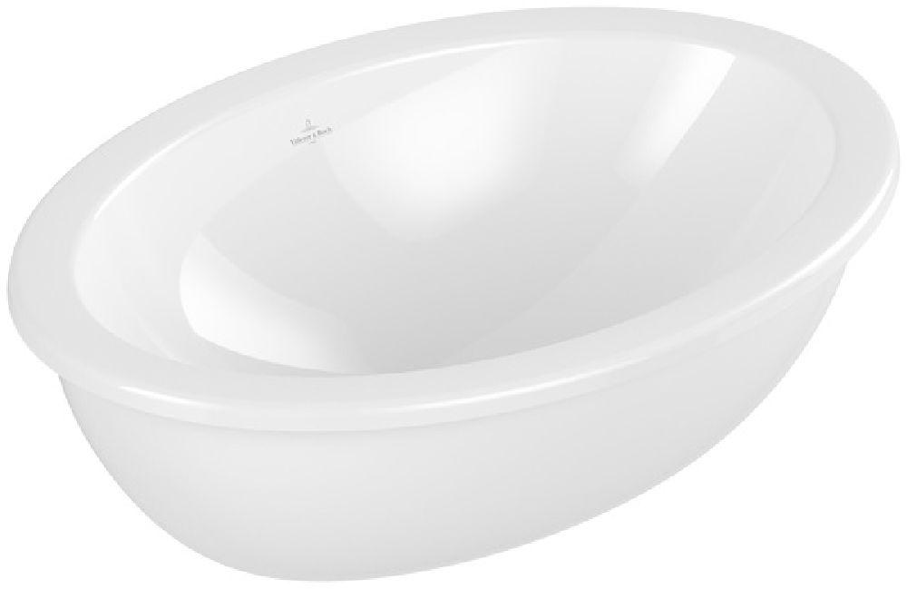 Villeroy & Boch Loop & Friends lavabo 66x47 cm oval empotrado blanco brillante 4A630001