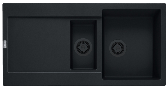 Franke Maris fregadero de granito 97x50 cm negro 114.0693.531