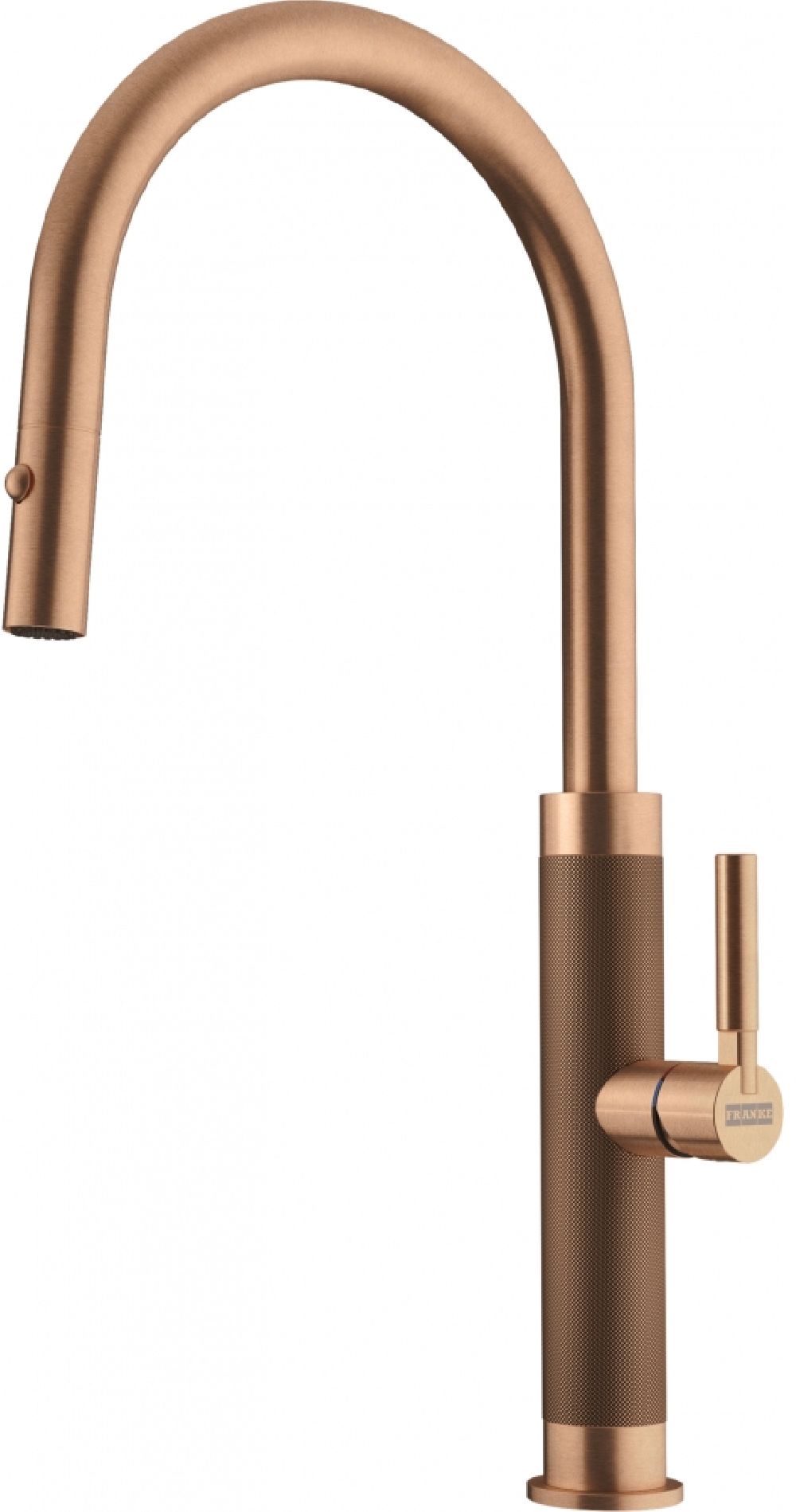 Franke Mythos Masterpiece Pull-Out Spray grifo de cocina de pie cobre 115.0711.557