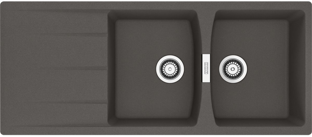 Franke Centro fregadero de granito 116x50 cm gris/grafito/ónix 114.0716.328