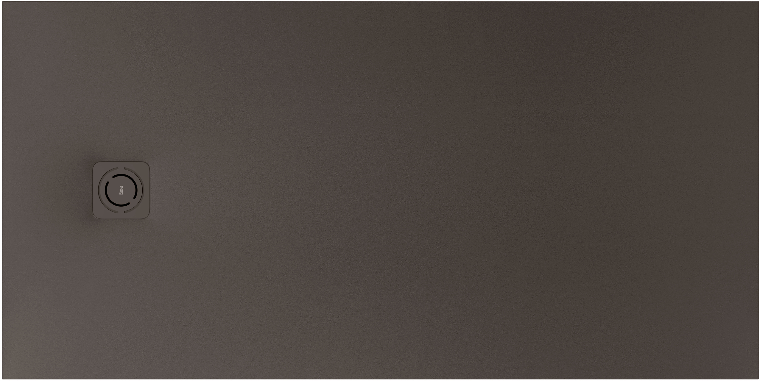 Roca Magma plato de ducha rectangular 100x80 cm café APE013E832003660