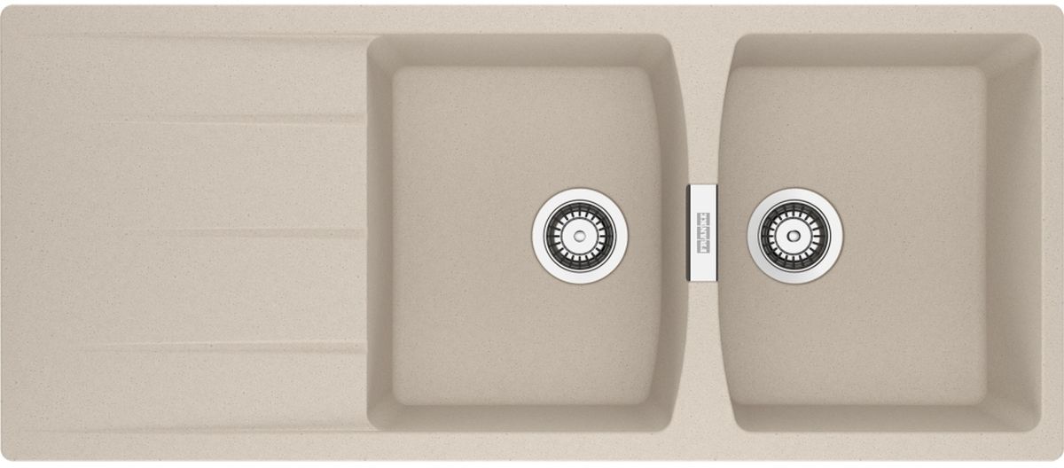 Franke Centro fregadero de granito 116x50 cm beige 114.0710.229