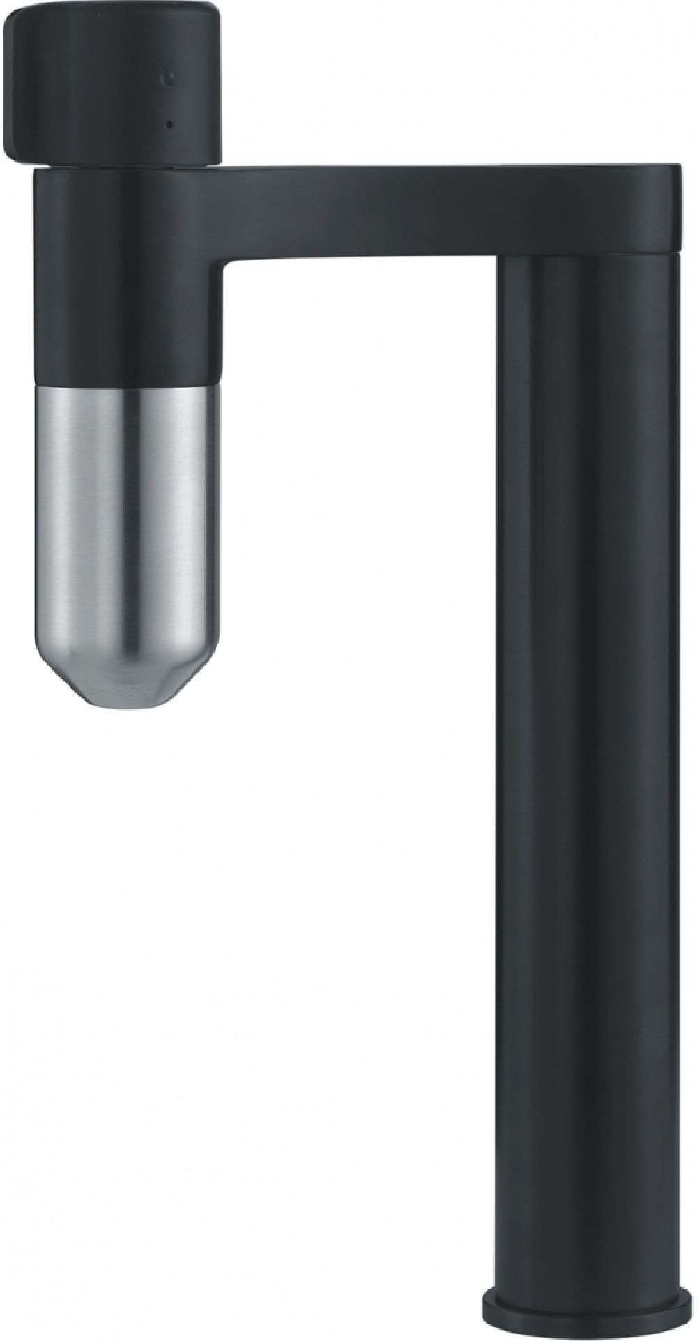 Franke Vital S grifo de cocina con filtro de pie negro 120.0621.311