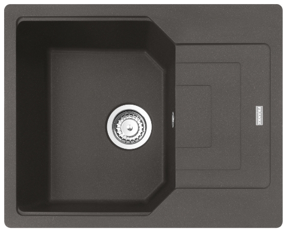 Franke Urban fregadero de granito 62x50 cm gris/grafito/ónix 114.0714.169