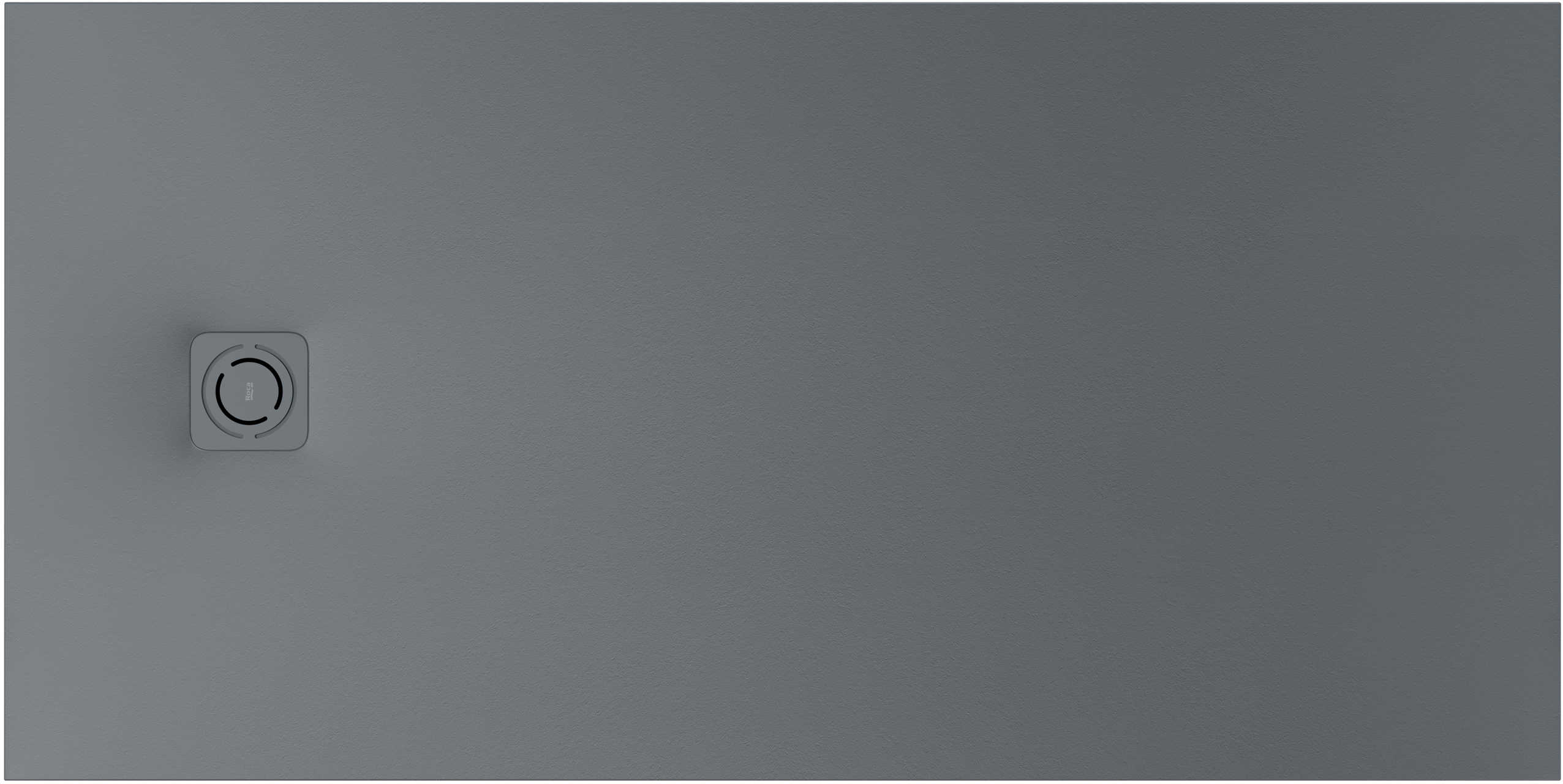 Roca Magma plato de ducha rectangular 160x70 cm gris APE016402BC03200