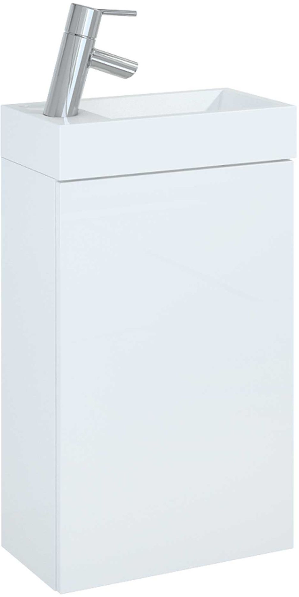 Elita Young Basic lavabo con mueble 40.2 cm blanco RE163068008060