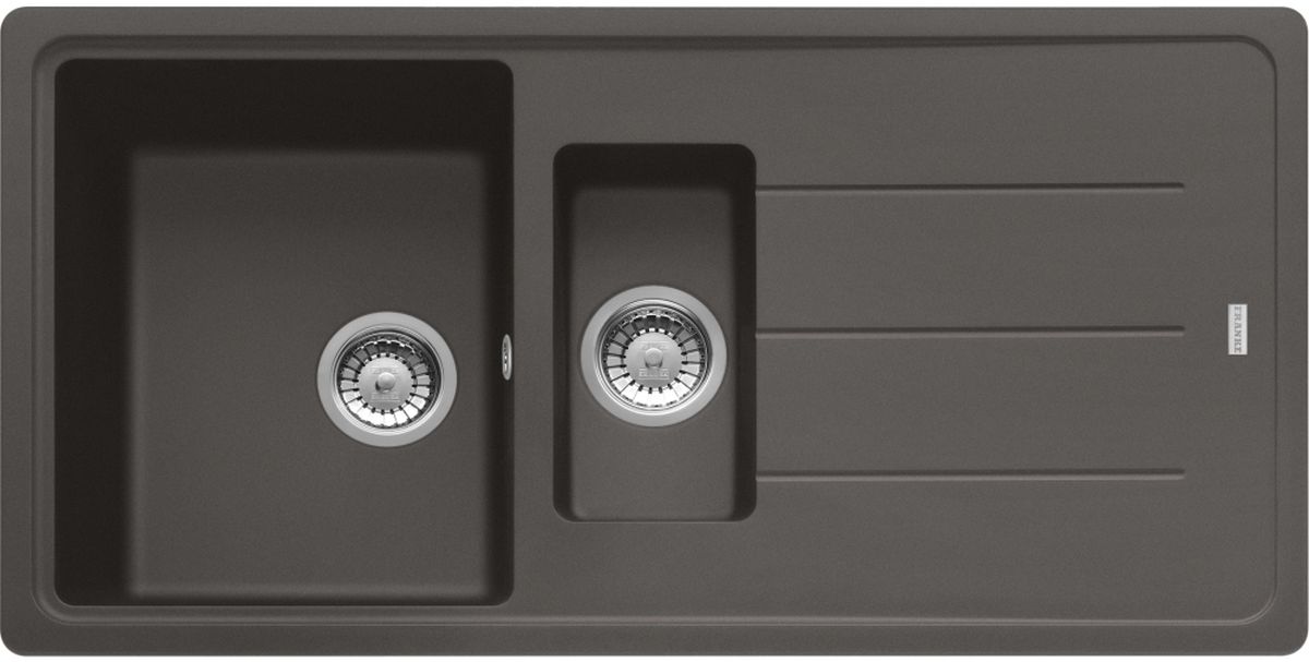 Franke Basis fregadero de granito 97x50 cm gris/grafito/ónix 114.0714.177
