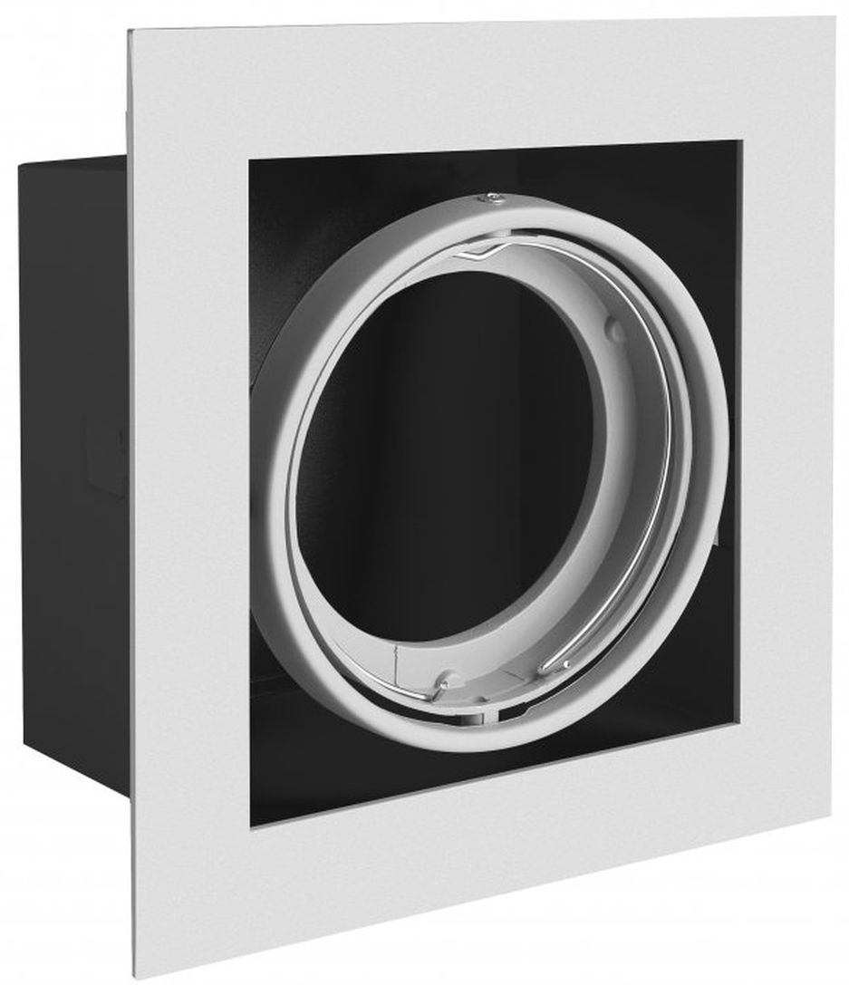 GTV Pireo lámpara empotrada 1x50 W gris OP-PIREO1-81