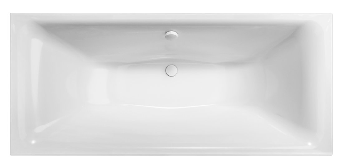 Polysan Kaldera bañera rectangular 180x80 cm blanco 60611