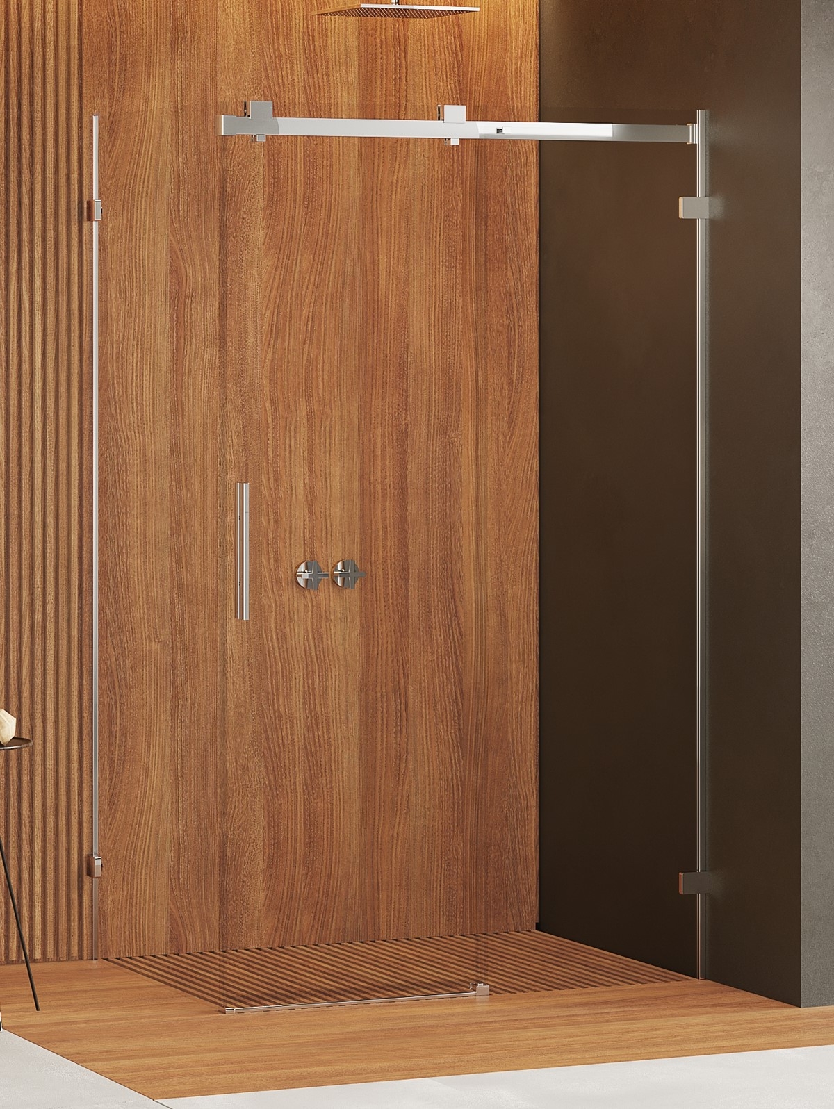 New Trendy Softi X kabina prysznicowa 140x110 cm prostokątna prawa chrom połysk/szkło przezroczyste EXK-5318