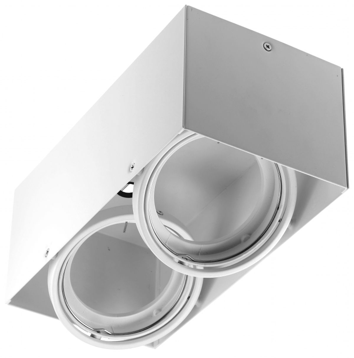 GTV Pireo lámpara empotrada 2x50 W blanco OP-PIREN2-00