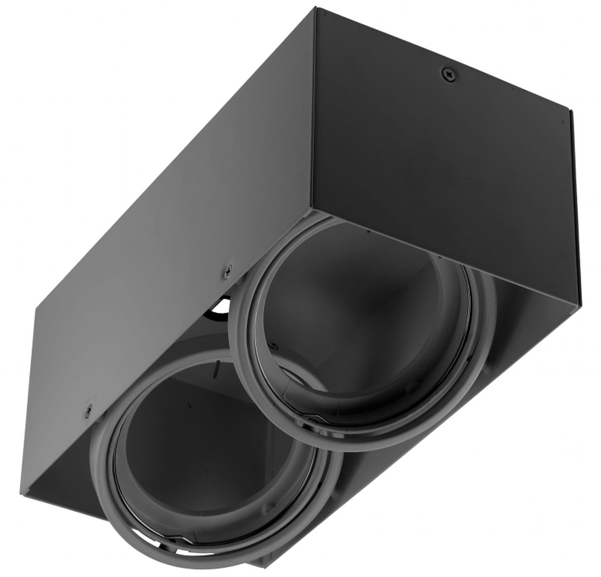 GTV Pireo lámpara empotrada 2x50 W negro OP-PIREN2-20