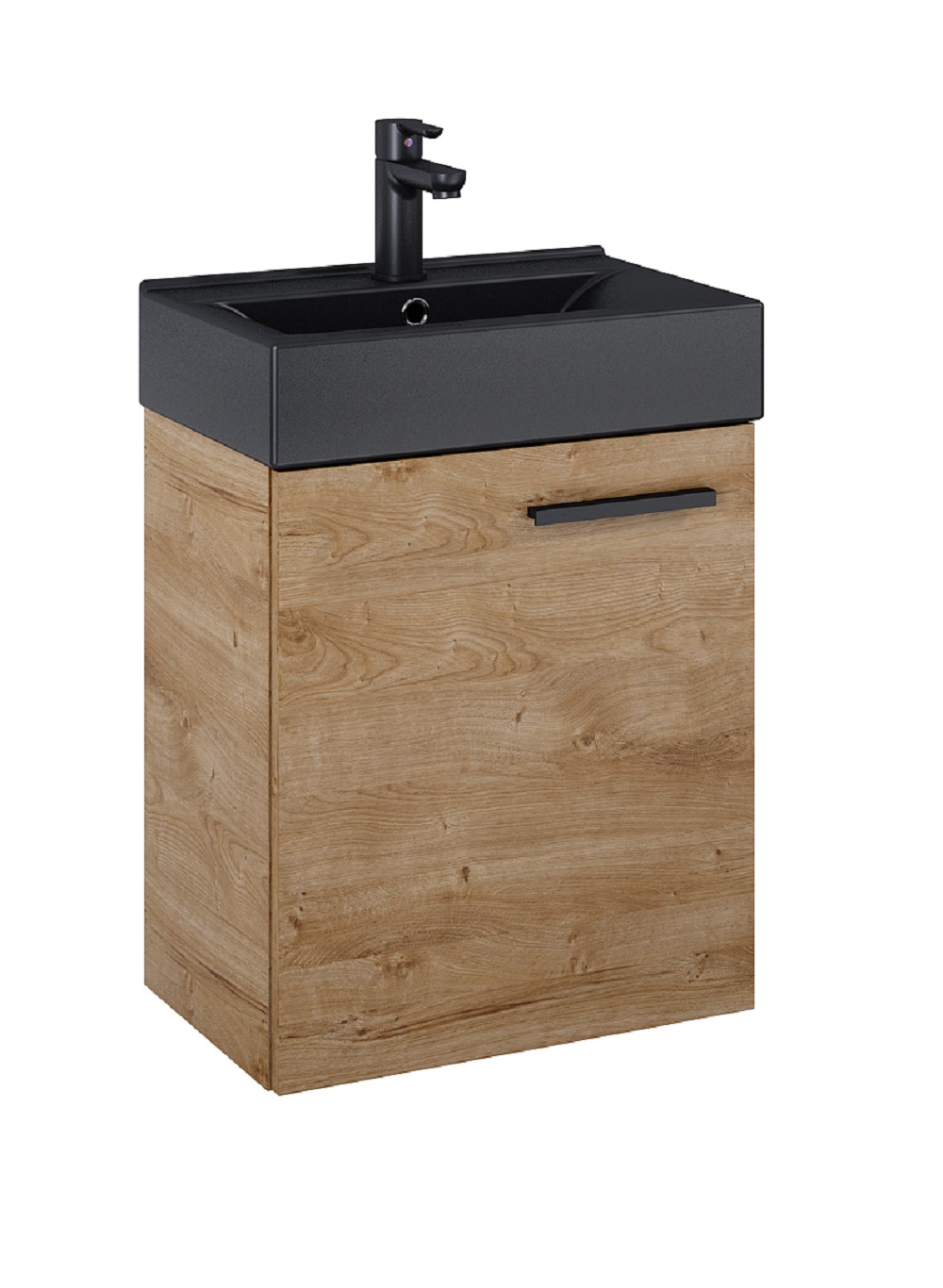Elita Tiny lavabo con mueble 45 cm roble RE020451157050