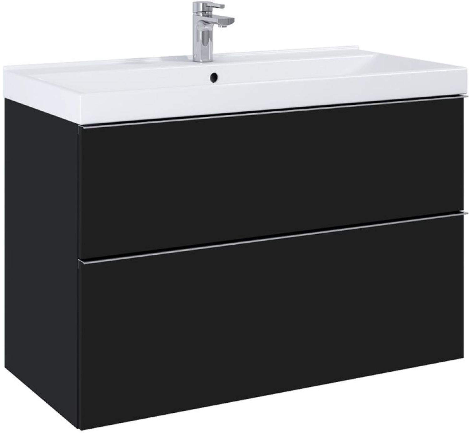 Elita Look armario 100x44.9x63.5 cm suspendido, para lavabo negro RE011000027160